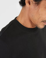 Black Fleece French Terry Pullover Crew Neck