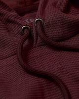 Mahogany Waffle Hoodie