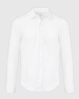 White Commuter Long Sleeve Shirt