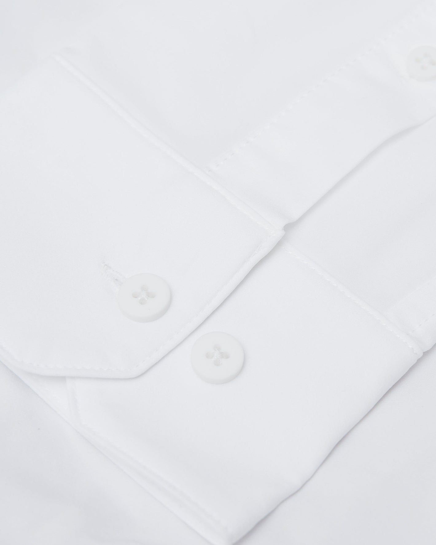 White Commuter Long Sleeve Shirt