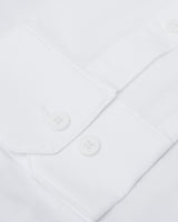White Commuter Long Sleeve Shirt
