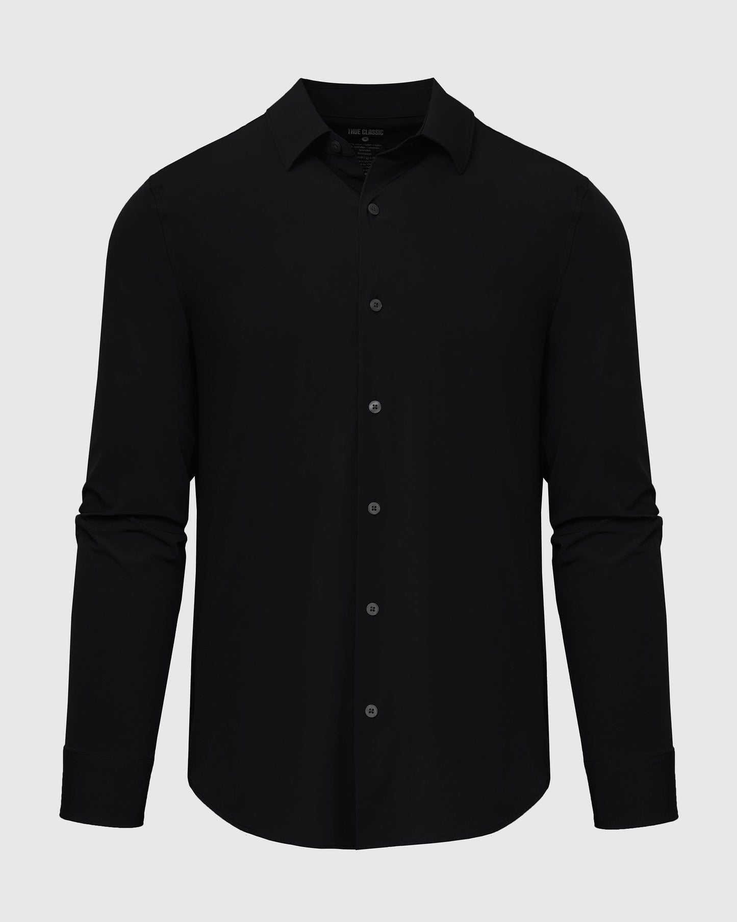 Black Lightweight Dress Shirt