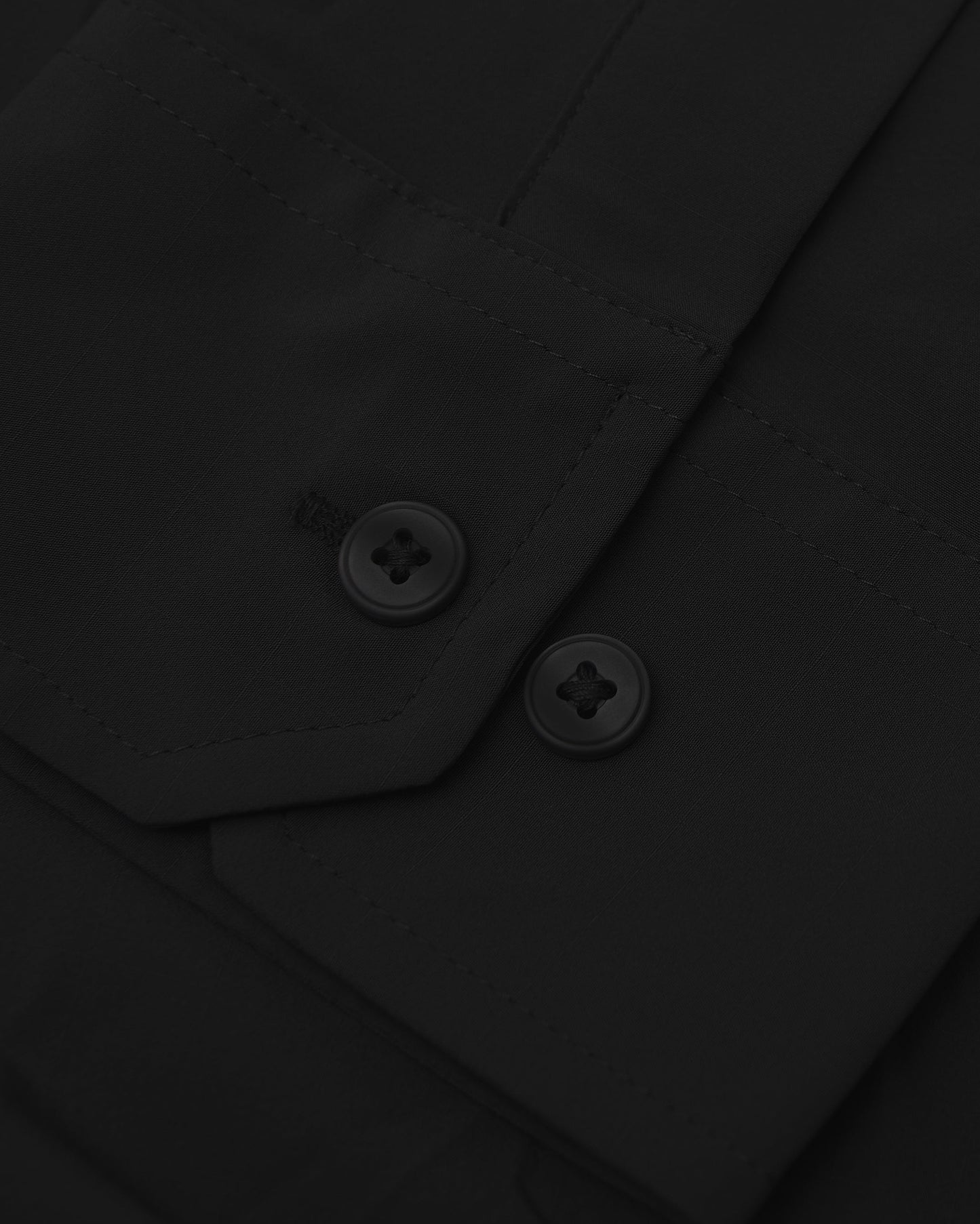 Black Lightweight Dress Shirt