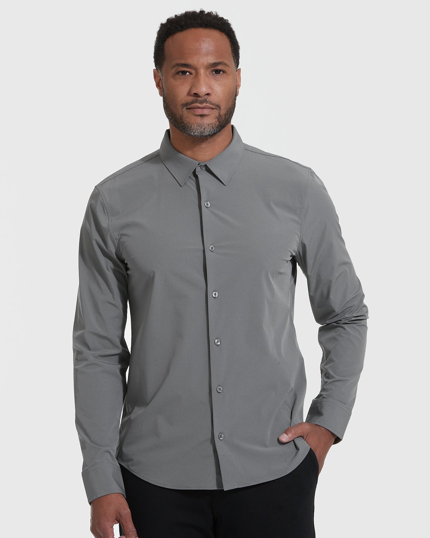 Carbon Lightweight Dress Shirt