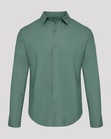 Moss Long Sleeve Linen Shirt