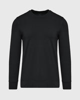 Black Active Comfort Crew Sweatshirt