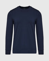 Heather Navy Active Comfort Crew Sweatshirt