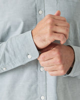 Moss Stretch Oxford Long Sleeve Shirt