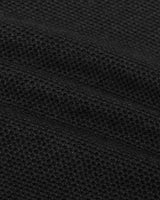 Charcoal Heather Gray Pique Crew Sweater