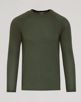 Kelp Long Sleeve Active Mesh Crew