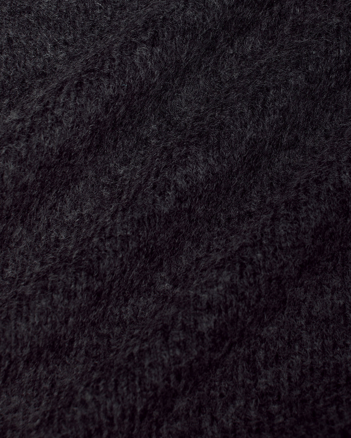 Charcoal Heather Gray Marled Crew Neck Sweater