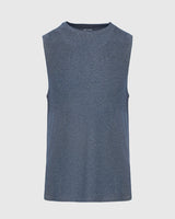 Heather Cadet Sleeveless Active Muscle Tee