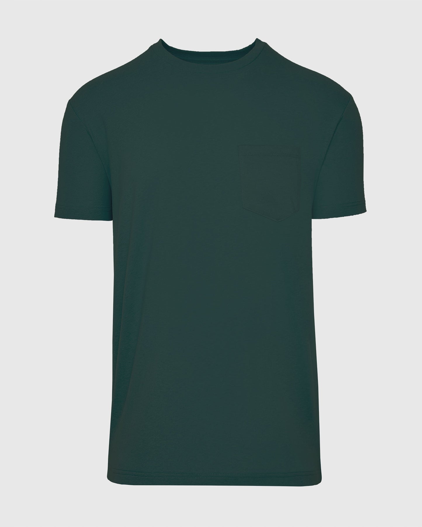 Forest Green Pocket Crew Tee