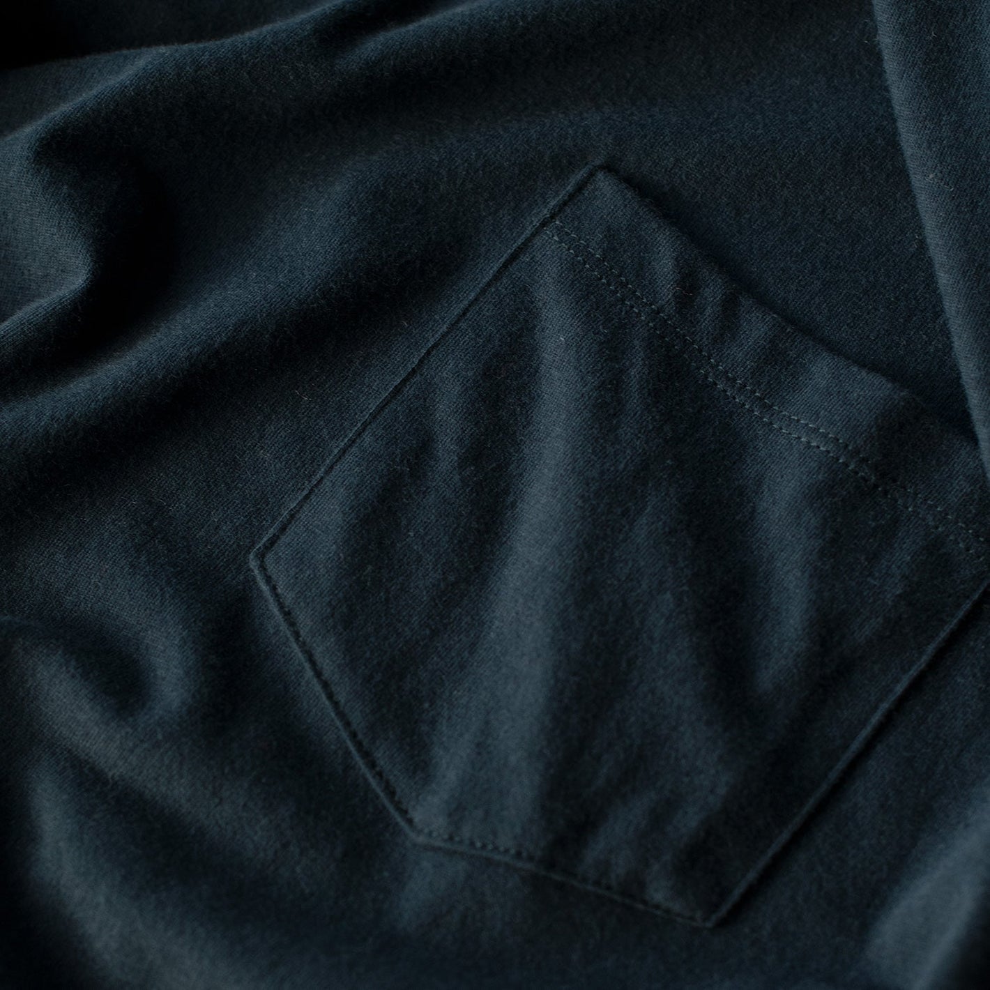 Navy Pocket Crew Tee