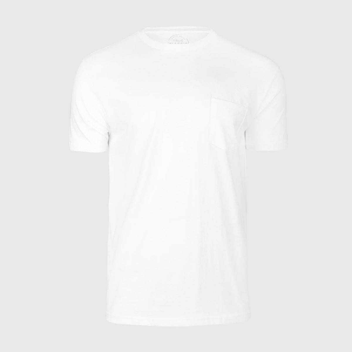 White Pocket Crew Tee