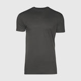 Carbon Tall Round Hem Crew Neck T-Shirt