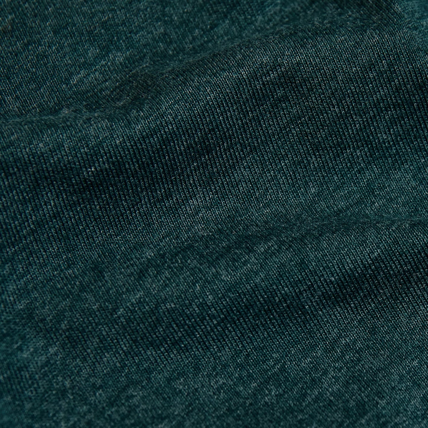 Heather Emerald Tall Round Hem Crew Neck T-Shirt
