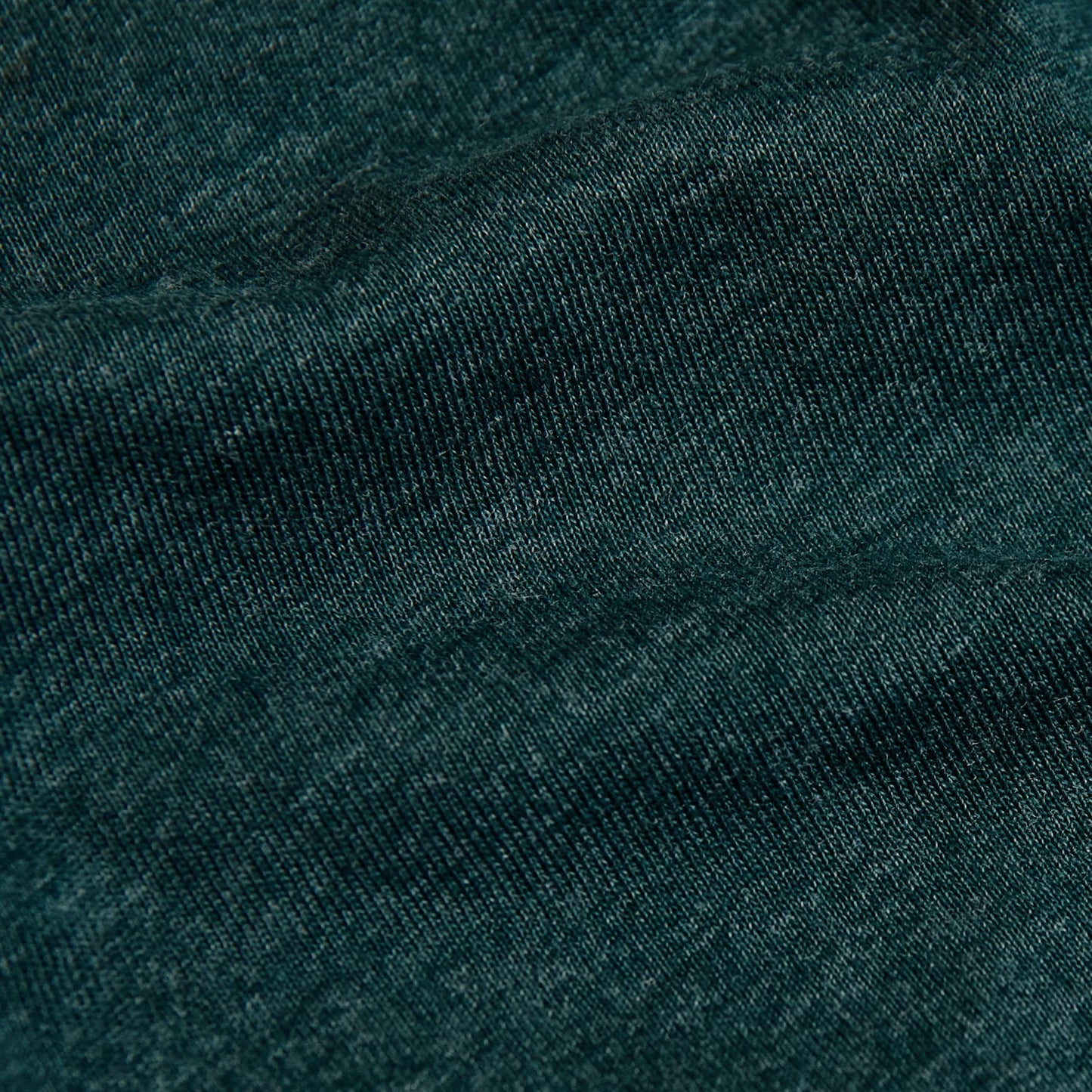 Heather Emerald Tall Round Hem Crew Neck T-Shirt