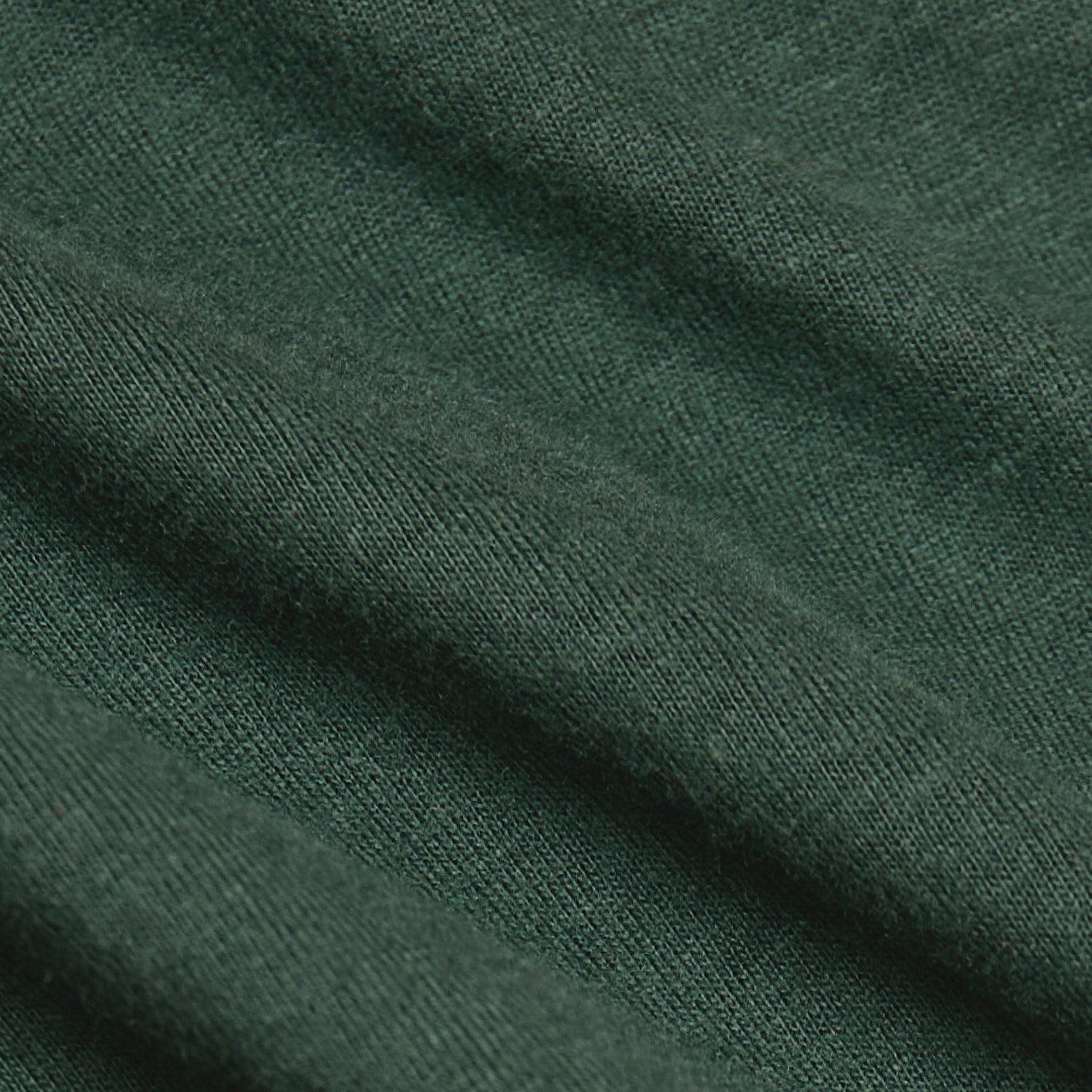 Hunter Green Tall Round Hem Crew Neck T-Shirt