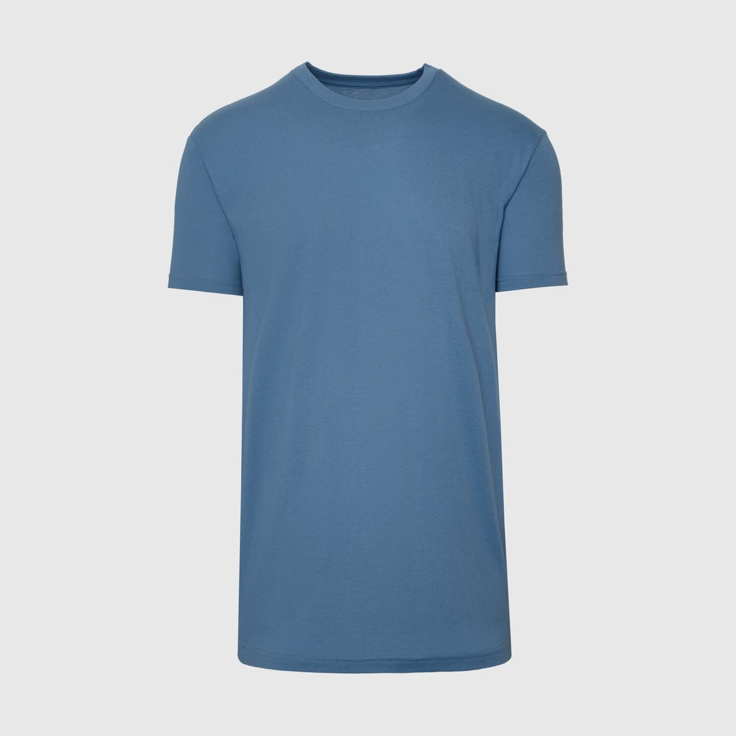 Indigo Tall Round Hem Crew Neck T-Shirt