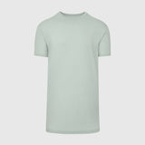 Sage Tall Round Hem Crew Neck T-Shirt