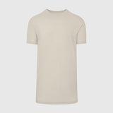 Sandstone Tall Round Hem Crew Neck T-Shirt