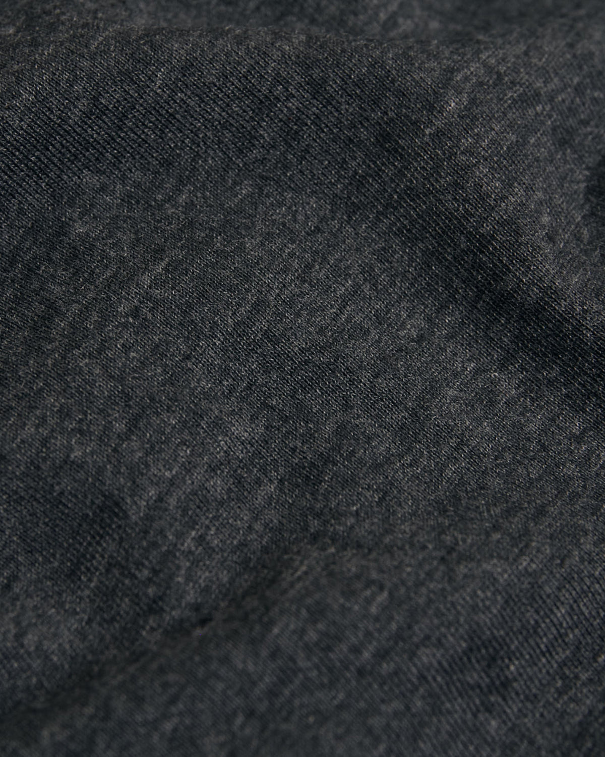 Charcoal Heather Gray Tall Straight Hem Crew Neck T-Shirt