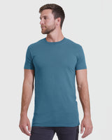 Sapphire Tall Straight Hem Crew Neck T-Shirt