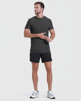 Carbon Tall Active Crew Neck