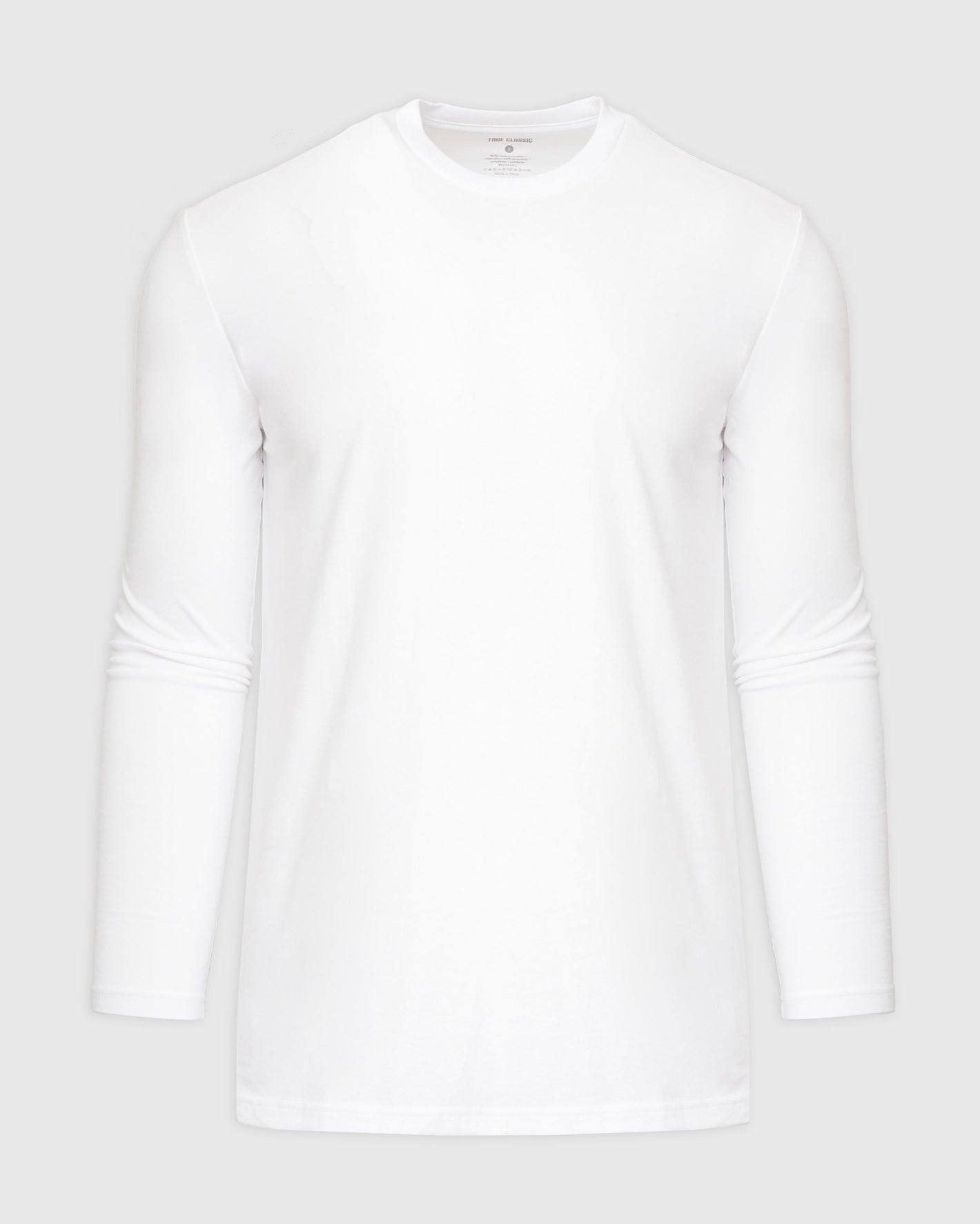 White Tall Long Sleeve T-Shirt