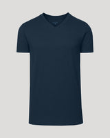 Navy Tall Short Sleeve V-Neck