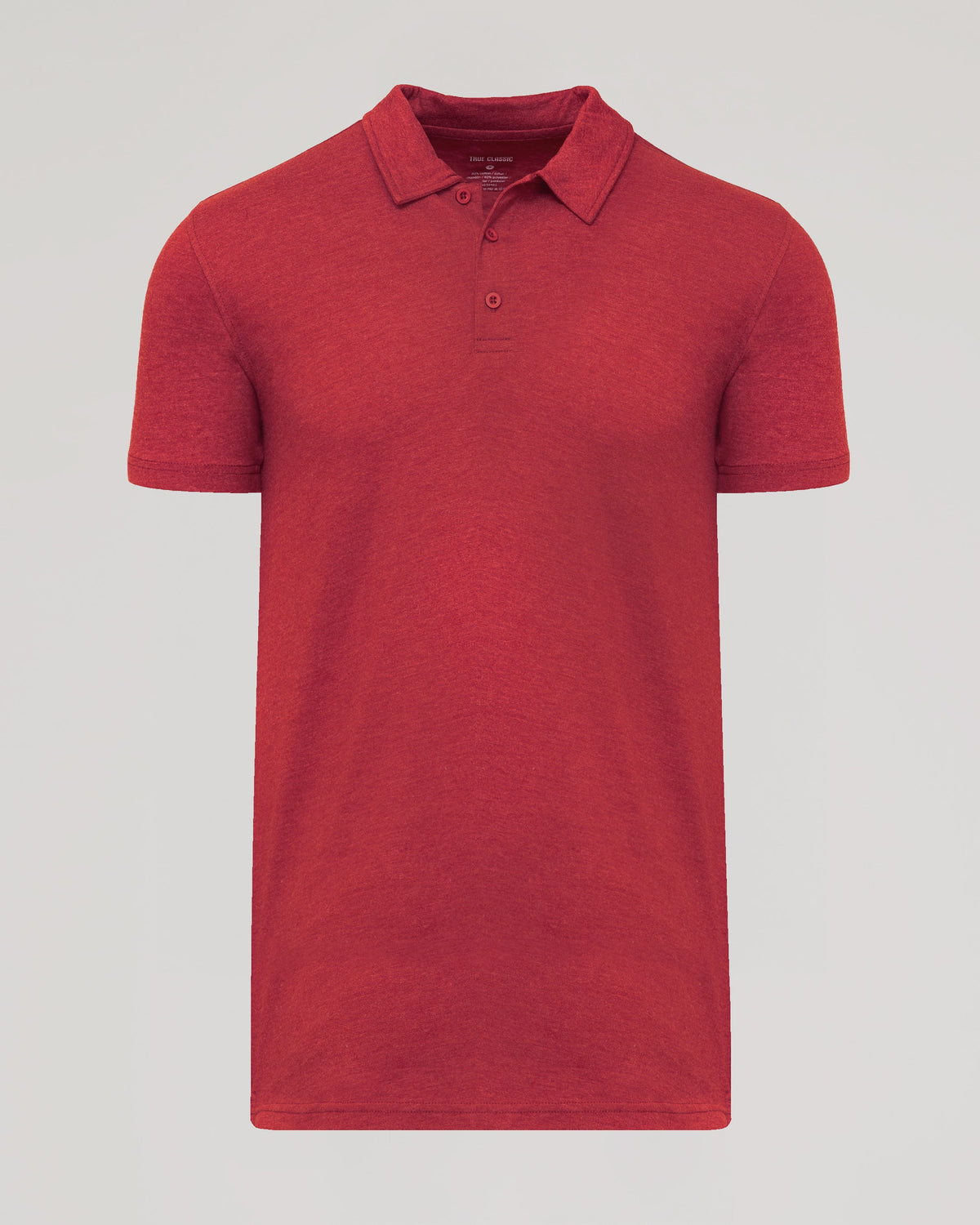 Dark Heather Lava Short Sleeve Tall Polo