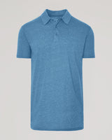 Dark Heather Tempest Short Sleeve Tall Polo