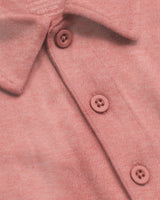 Heather Cayenne Short Sleeve Tall Polo
