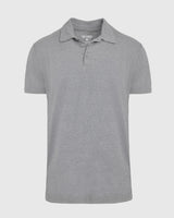 Heather Gray Short Sleeve Tall Polo