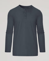 Carbon Tall Classic Long Sleeve Henley