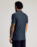 Dark Heather Fiord Short Sleeve Tall Active Polo