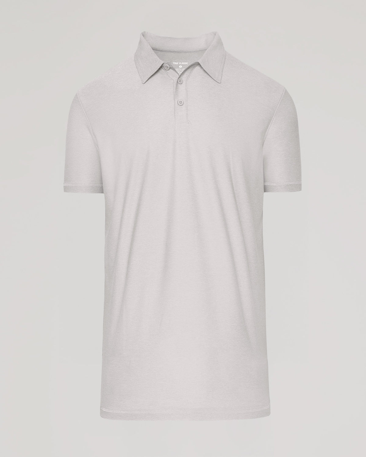 Light Heather Gray Short Sleeve Tall Active Polo
