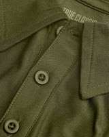 Military Green Short Sleeve Tall Active Polo