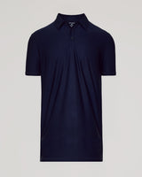 Navy Short Sleeve Tall Active Polo