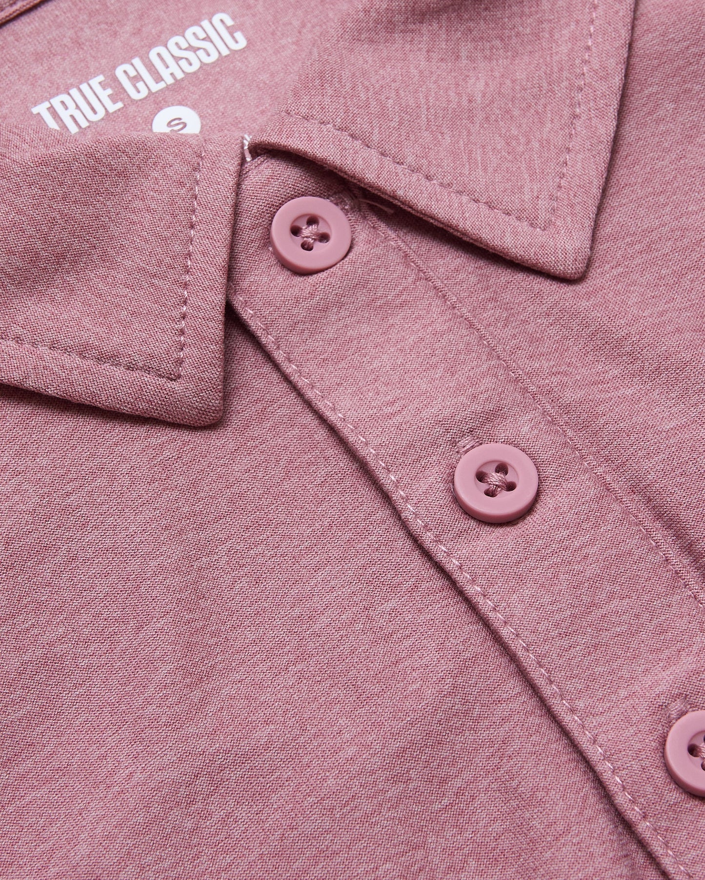 Quartz Rose Short Sleeve Tall Active Polo
