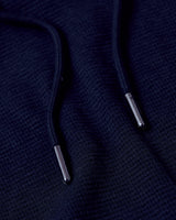 Navy Tall Waffle Hoodie