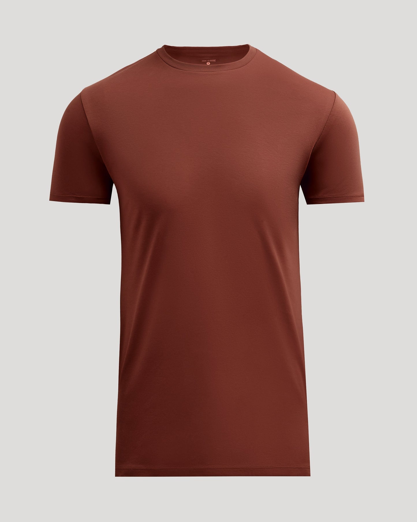 Chestnut Tall Pima Crew Neck