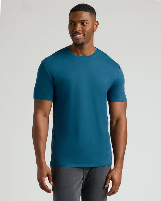Lagoon Tall Pima Crew Neck