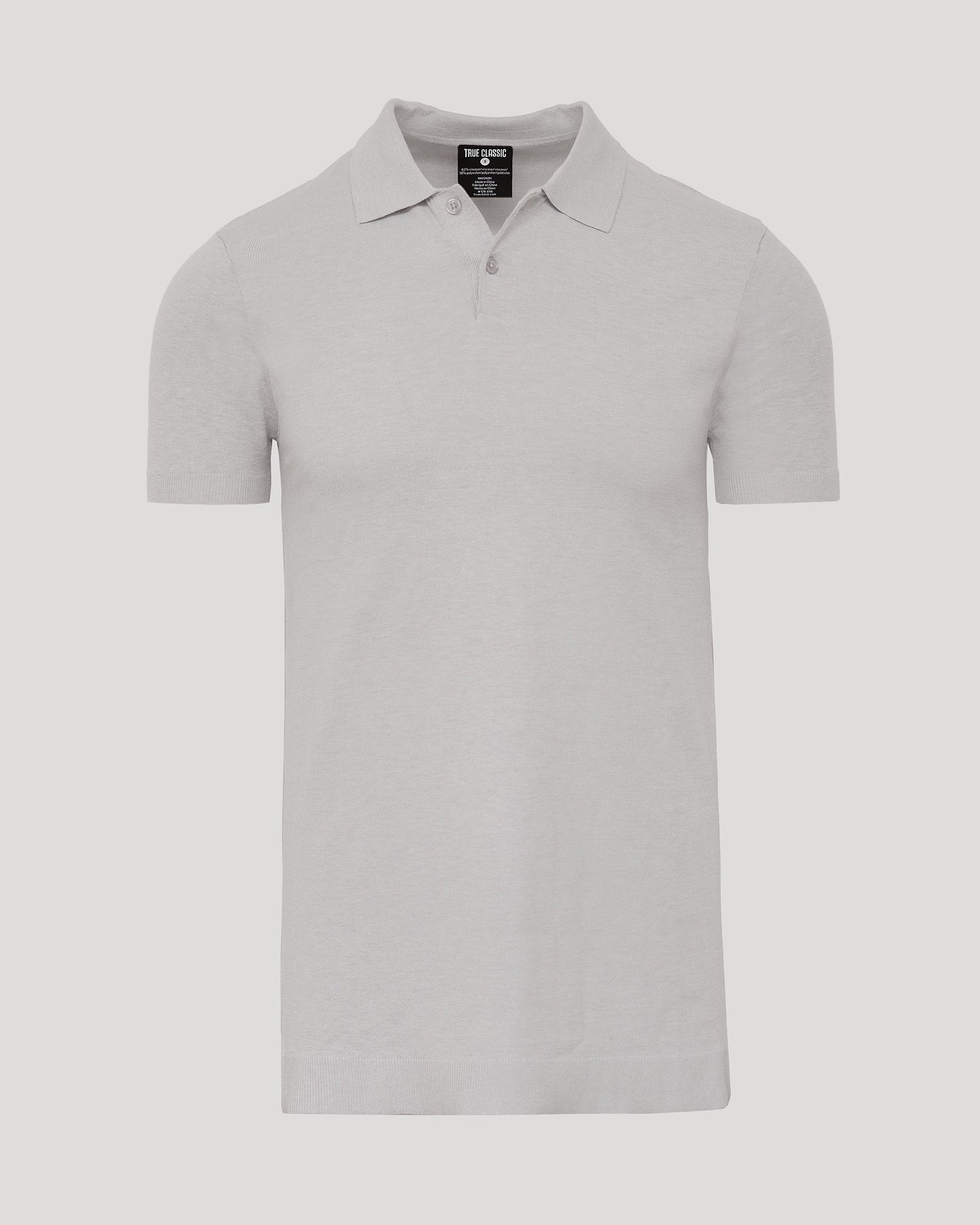 Heather Gray Tall Dressy Polo