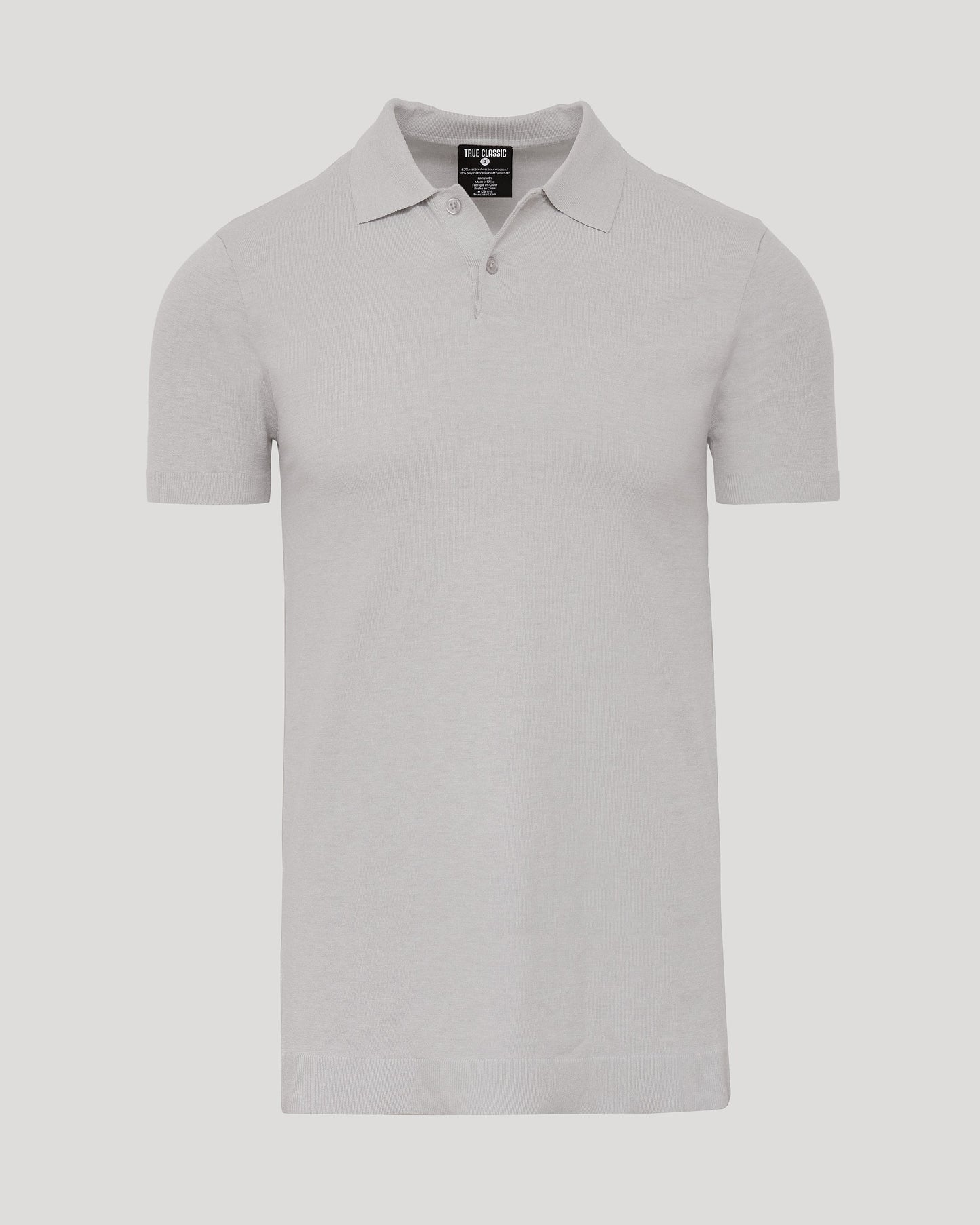 Heather Gray Tall Dressy Polo