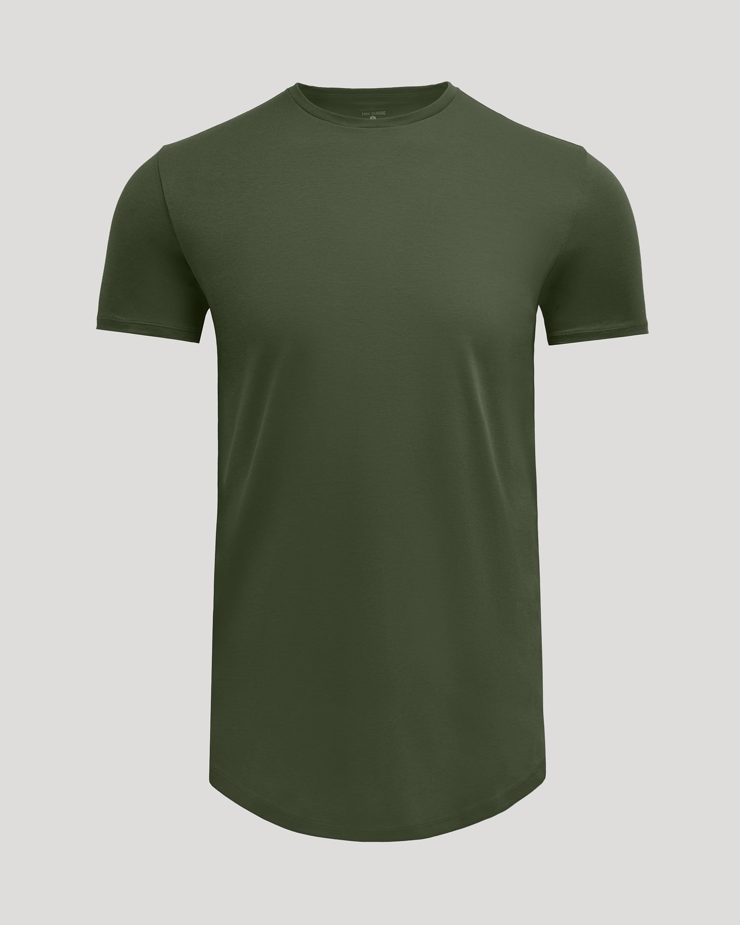 Grove Tall Pima Crew Curved Hem