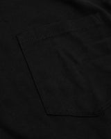 Black Tall Heavyweight Pocket Crew