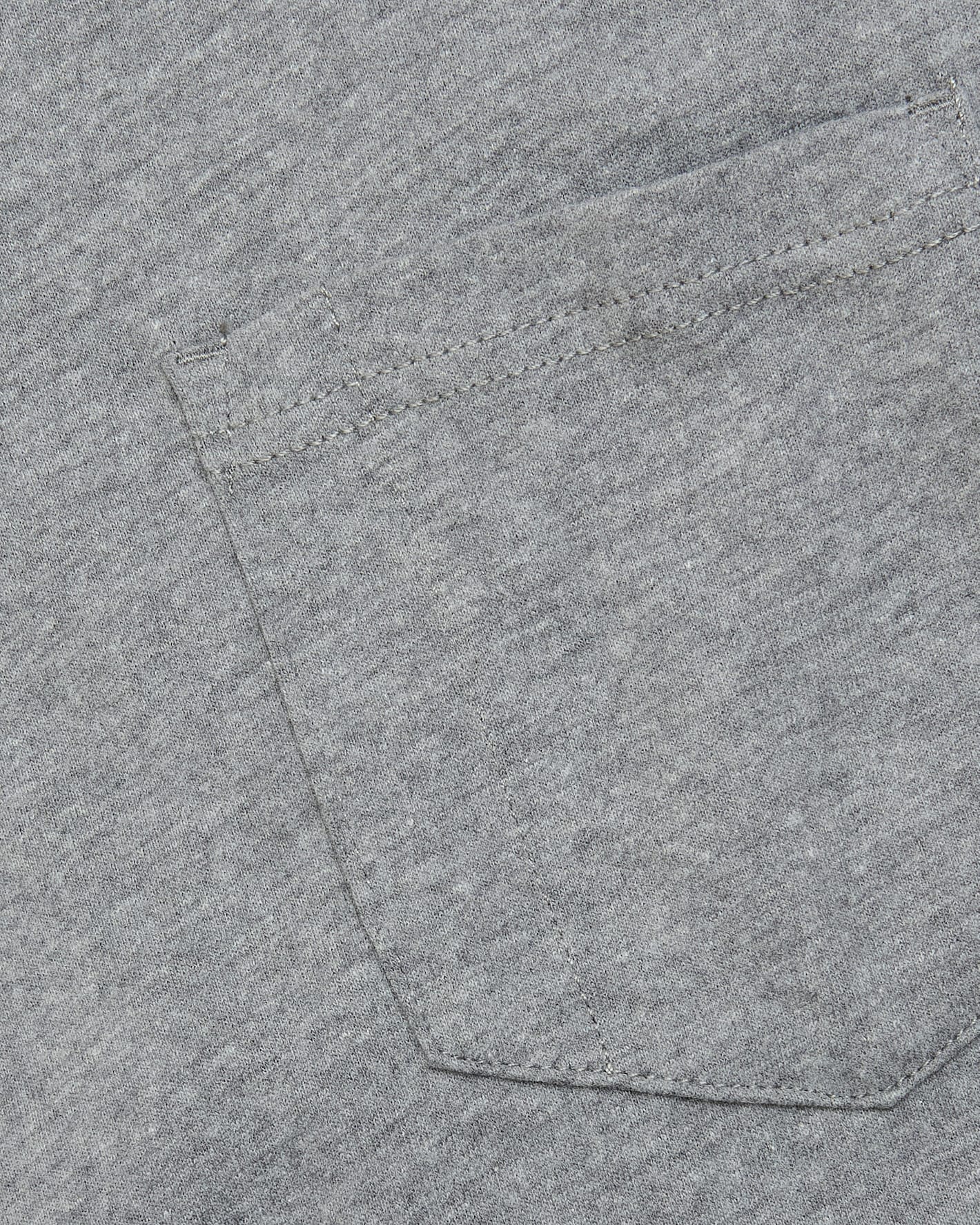 Heather Gray Tall Heavyweight Pocket Crew