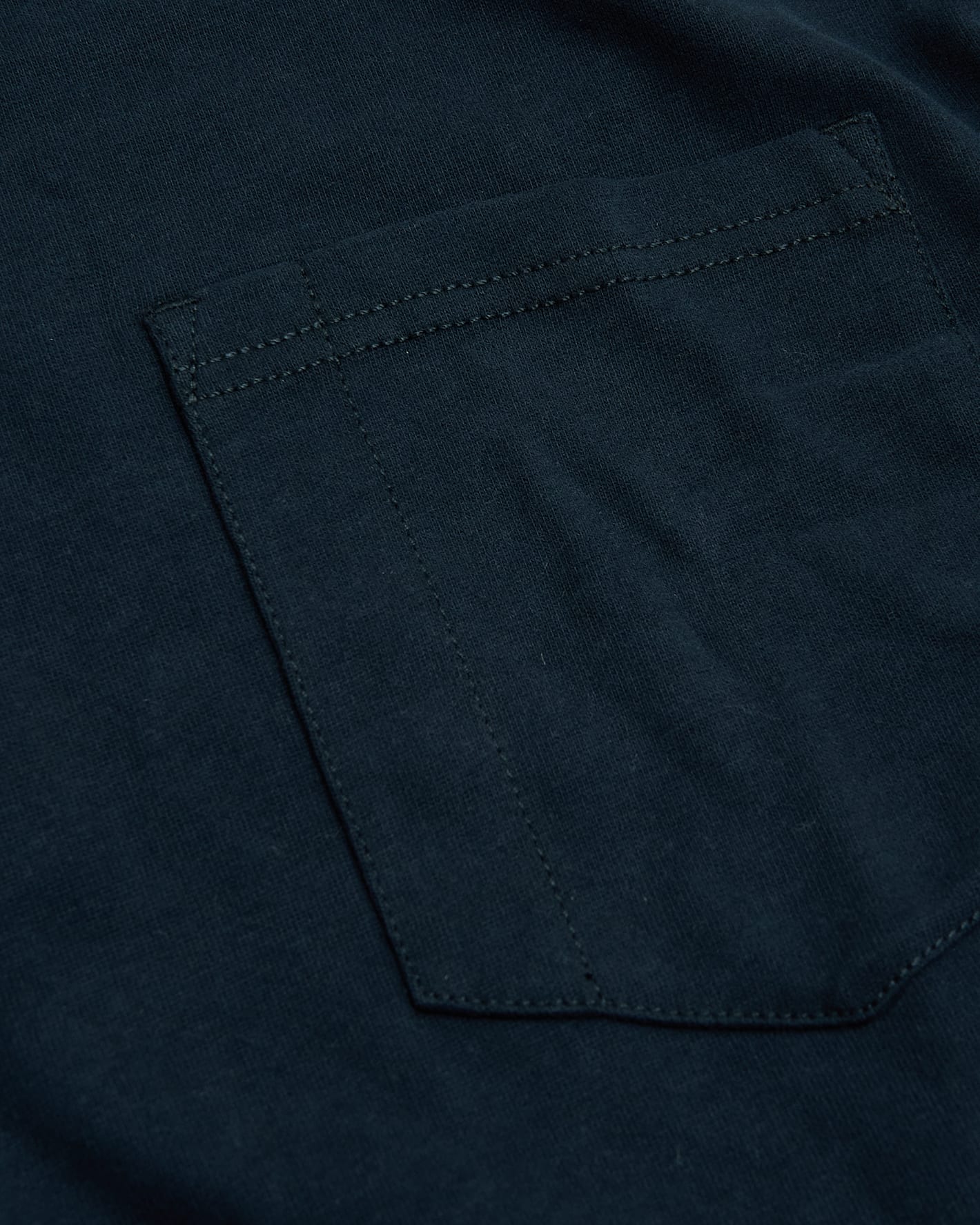 Navy Tall Heavyweight Pocket Crew